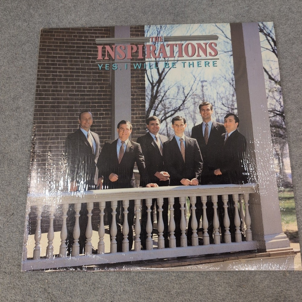 The Inspirations Yes I Will Be There Vinyl LP Southern Gospel New Canaan Records - Picture 1 of 2